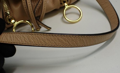 Chloe Beige Leder Olga Rucksack 2-Wege Tasche - Bild 8 von 12