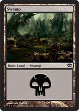 Singles MTG Baisc Land Swamp #153 Planechase 2009 Edition Common Near Mint NM