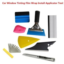 Squeegee Auto Car Window Tinting Film Wrapping Install Applicator Tools Kit8pcs