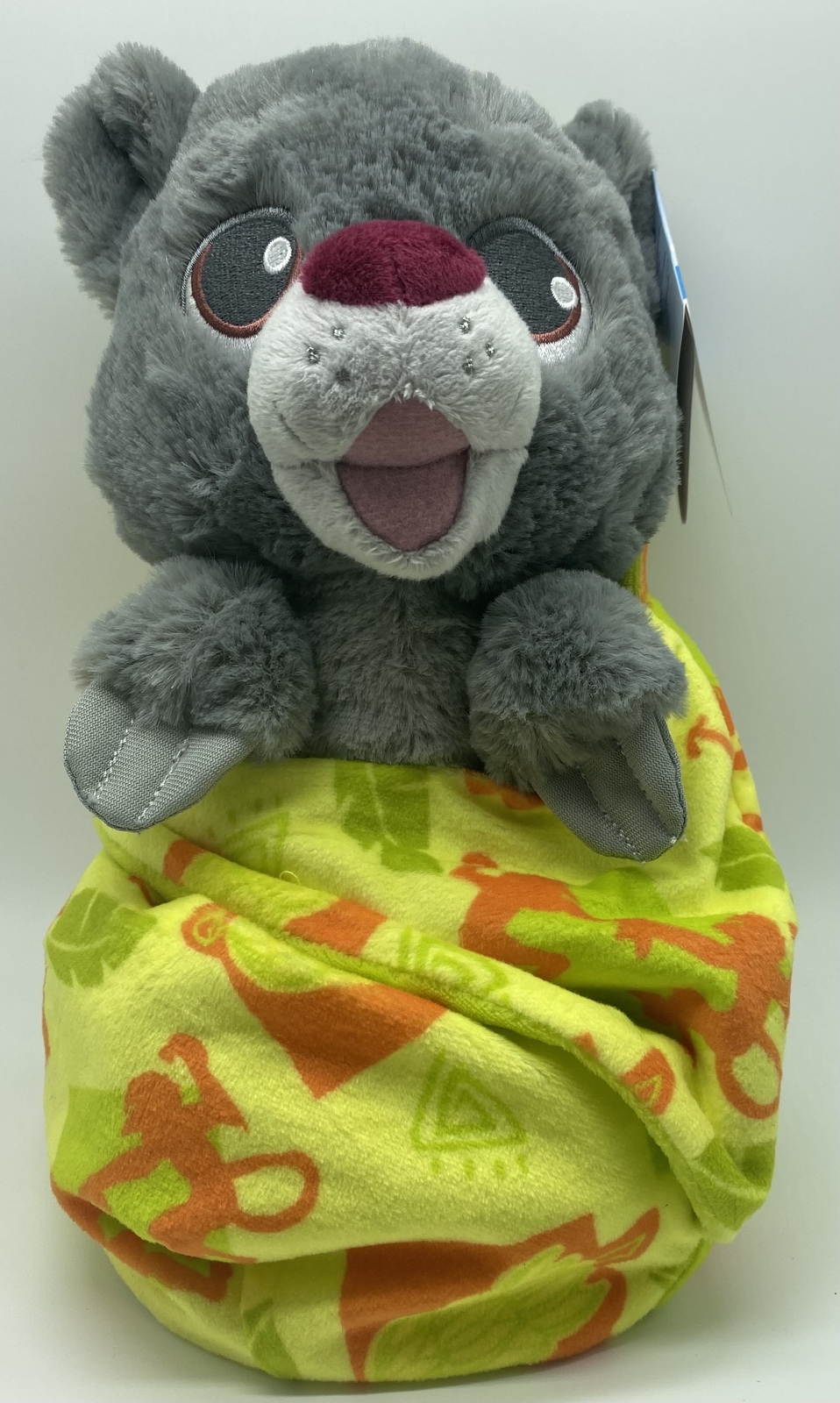Disney Parks The Jungle Book Baby Baloo in Blanket Pouch Plush New with Tags