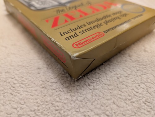 First Print Edition Legend of Zelda Nintendo NES Complete in Box CIB TM Cassette - Picture 18 of 24