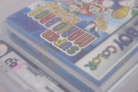 Super Mario Bros. Deluxe Nintendo Game Boy Color VGA Graded Silver Level 85 NM+