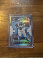 2021 Chronicles Prizm Black Terrace Marshall Jr. Rookie #PB-13 Panthers