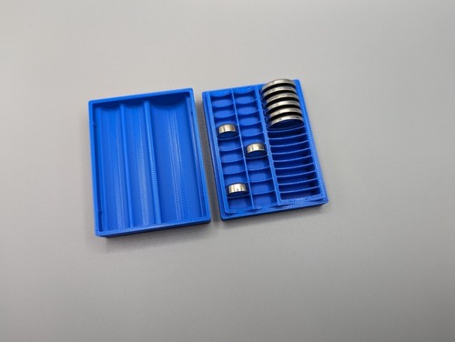 Selbstschließende Batteriebox im Taschenformat für LR41/44; CR2016/2025/2032 - Bild 3 von 6