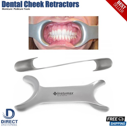 Mouth Opener Metal Cheek Lip Retractor Dental Stainless Steel Double-Head - Picture 15 of 20