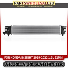 Auxiliary Radiator without Oil Cooler for Honda Insight 2019 2020 2021 2022 1.5L