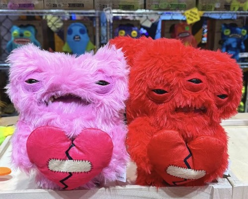 Fuggler LOVE FUGG #152 Annoyed Alien y/o #153 Wide Eyed Weirdo Divertido Feo NUEVO - Imagen 4 de 15
