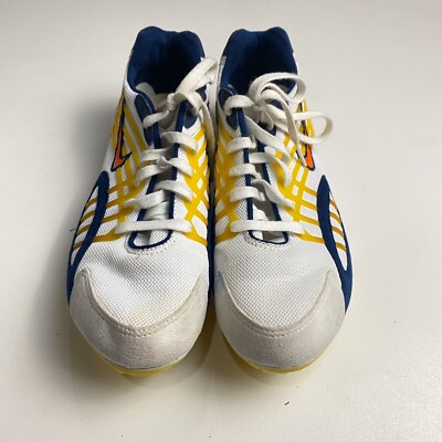 スパイク・シューズ NIKE vintage soccer spike shoes Rare Nike Zoom V Track Metal Cleats White Red Football