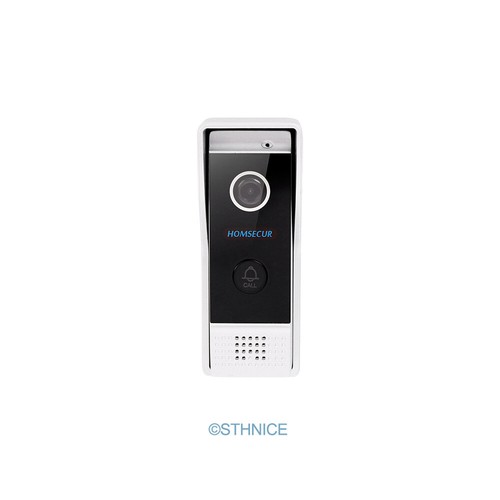 HOMSECUR 7" WIFI video campanello porta telefono citofono rilevamento movimento - Foto 9 di 17