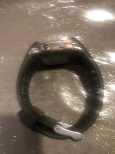 RARE PRE OWNED GOOD CONDITION NIKE SLEDGE METTLE PRESS WATCH WC0038 BRONZE/GREY - Picture 7 of 12