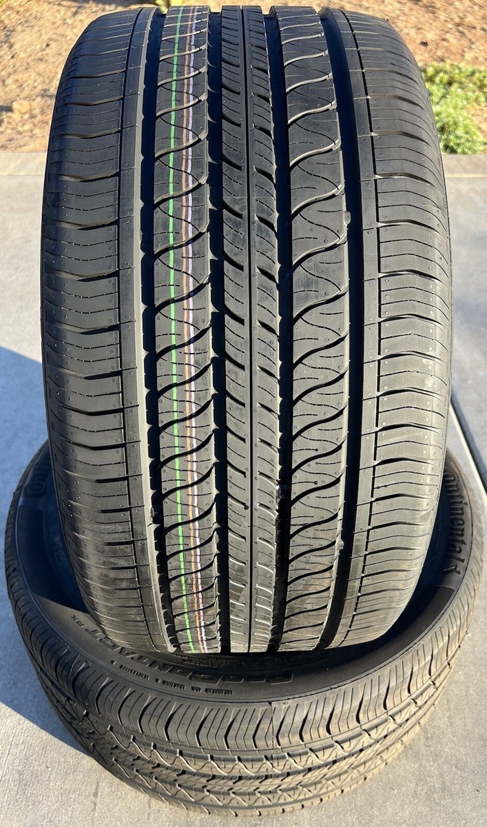 ふわもふさん専用　コンチネンタル　285/40/19 2本 Set of TWO BRAND NEW 285/40R19 Continental ProContact RX T1 Tesla