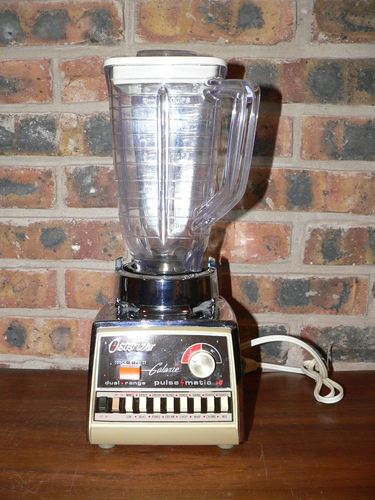 Vintage Osterizer 16-Speed #861-66 Blender w/Original Box & 2 Mini-Blend Cups - Picture 3 of 12