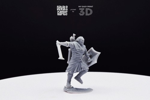 Outrider blood handed Main Captain Davale Games 3D Printed W High Quality Resin - Picture 3 of 13