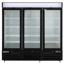 Central Exclusive 69K-116 Swing Glass Door Merchandiser, 3 Doors