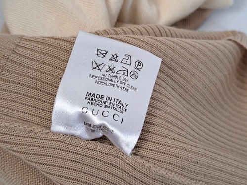 GUCCI Jersey ligero de cachemir cuello alto. - Imagen 11 de 15