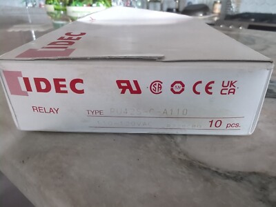IDEC RU42S-C-A110 (10 Pieces) Unopened Box