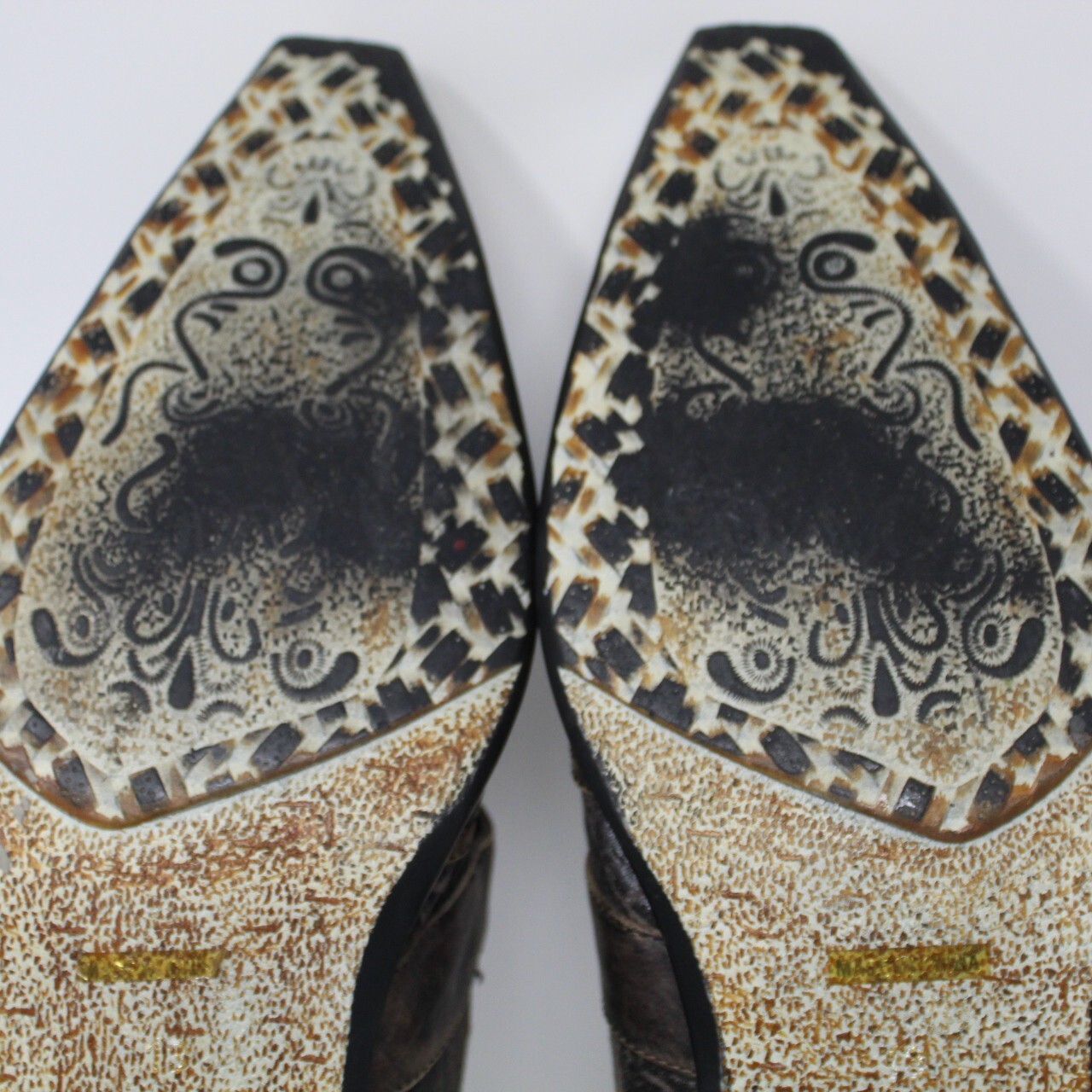 Zota Shoes Men's 13 Brown Textured Leather Gold Toe SlipOn Buckle