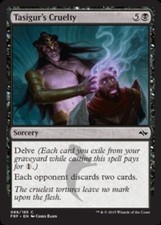Fate Reforged - Tasigur's Cruelty - Foil