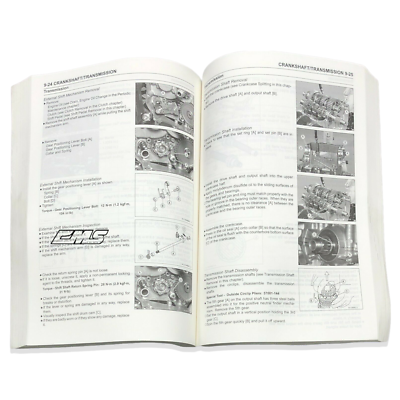 Kawasaki Motorcycle OEM Service Manual 99924-1311-03 Ninja 03-04