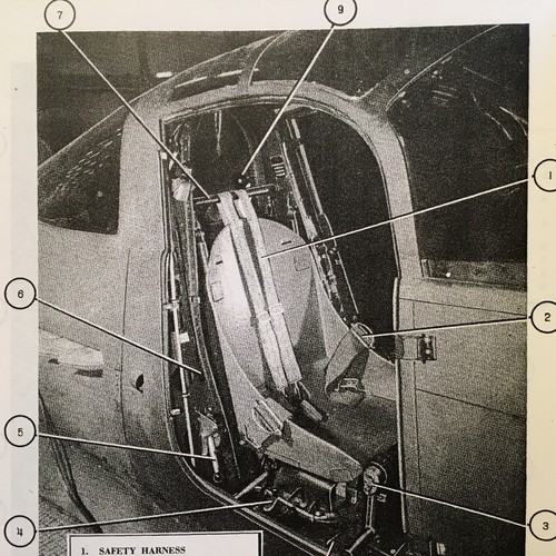 Bell P-39 Aircobra P-39K-1 & P-39L-1 Pilot's Flight Operating Instructions - Picture 8 of 11