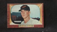 1955 Bowman Baseball card # 215 Bob Kuzava  (G TO VG)