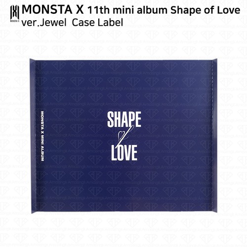 Monsta X 11th Mini Album Shape of Love ver Jewel Member Set CD Photobook Poster - Picture 26 of 37