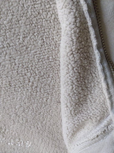 Set Active 1/2 Zip Crop Sweatshirt Drawstring Hem Light Gray Kangaroo Pocket S - Picture 9 of 10