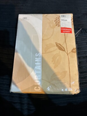 Dreams & Drapes Thermo gefütterte Ösenvorhänge - 66'' x 72'' (NEU) Kostenloser Versand + Verpackung