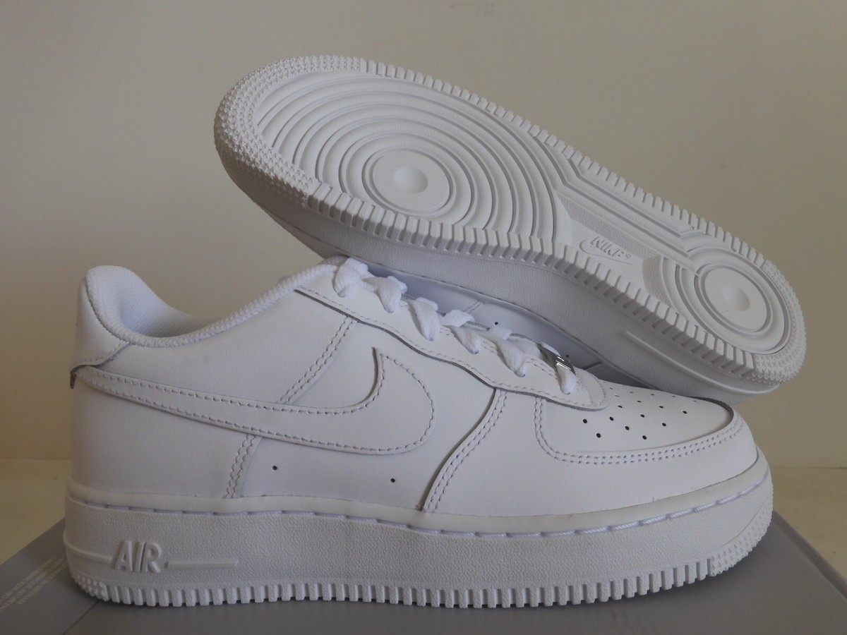 Size 6 (GS) - Nike Air Force 1 Low White - 314192-117 for