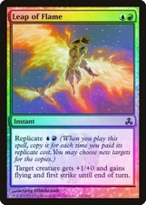 Leap of Flame FOIL Guildpact NM Blue Red Common MAGIC GATHERING CARD ABUGames