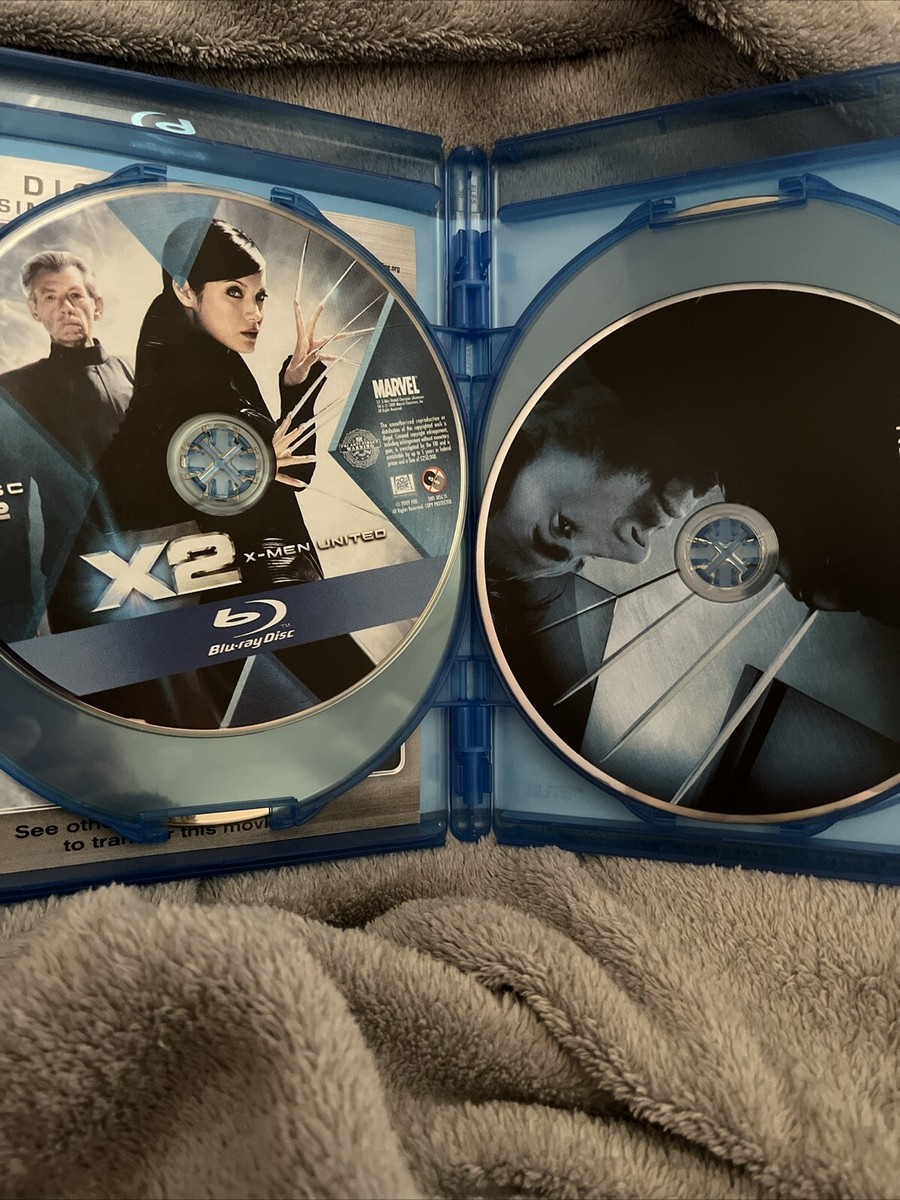 X2 X-Men United (2011, 4 Disc Set) Bluray + DVD. Hugh Jackman