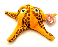 TY BEANIE BABY WISH - STARFISH - MINT CONDITION - RETIRED WITH TAGS