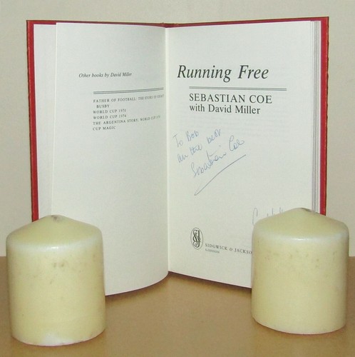 Sebastian Coe - Running Free - Signed - 1st/4th (1982 First Edition DJ) - Imagen 4 de 5