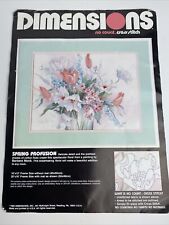 Dimensions No Count Cross Stitch KIT Baskets of Spring