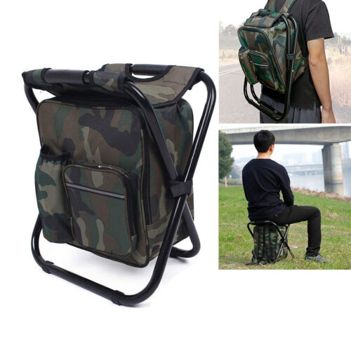 2in1 Klapphocker mit Kühltasche Angelhocker Angel Camping Falt Hocker SitzTasche - Bild 15 von 20