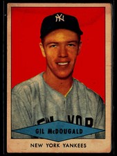 Gil McDougald 1954 Red Heart Dog Food #NNO New York Yankees