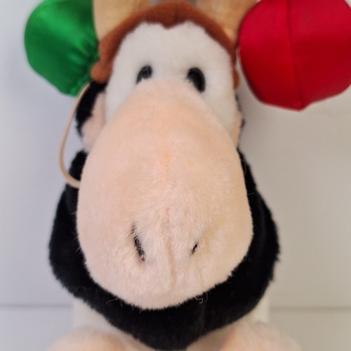 1985 Bloom County Opus Reindeer Plush Christmas Dakin Fun Farm Original Tag 10’ - Picture 2 of 21