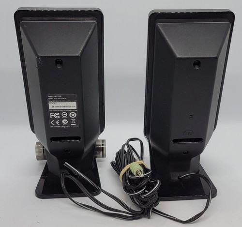 Acer MS1238UA USB Universal Computer PC Speakers & 3.5mm Jack Black - Picture 2 of 8