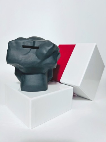 Karl Marx - Sparkopf - Schwarz matt - Bild 4 von 5