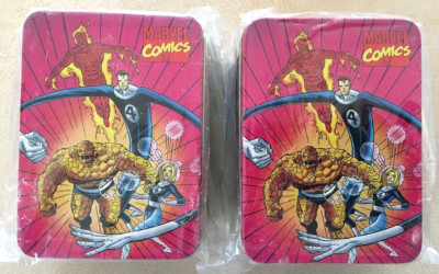 ( 2 ) New Marvel Collector Tins Nabisco 5 Pairs Available