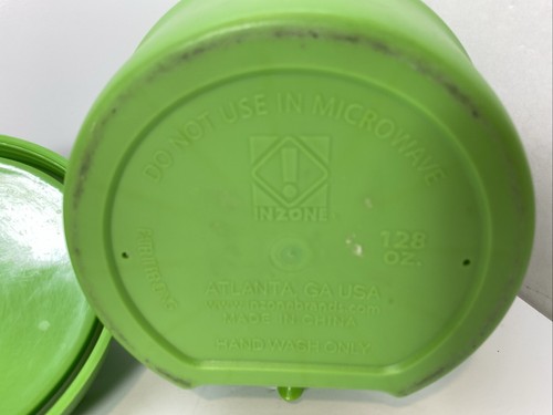 Bubba Keg Thermos 128oz 3.8L Stainless Steel Lime Green LRG Spout Insulated Used - Picture 6 of 7