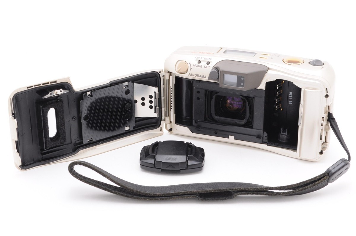 Near MINT] OLYMPUS mju μ Zoom 140 VF Point & Shoot 35mm Film