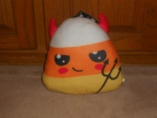 NEW, Yummy Treat Candy Corn Plush Dog toy with Squeaker, 12"