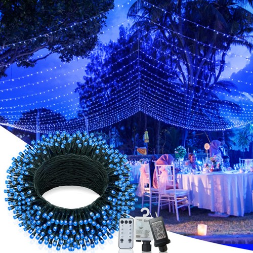 197FT 580 LED Fairy Tree Lights Christmas String Lights w/ 8 Modes Waterproof US