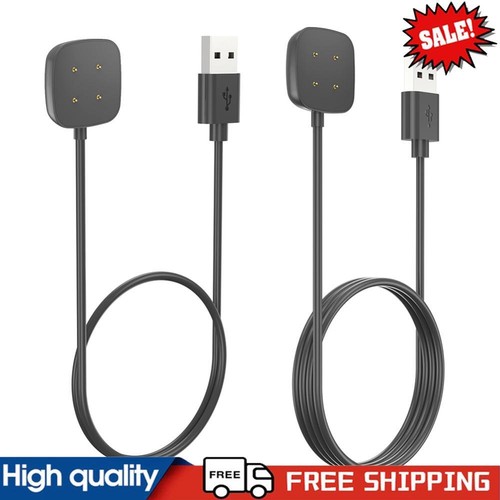 1/2pcs Charging Cable Stand 5V 1A 50/100cm Charger Adapter for Fitbit Sense 2/1