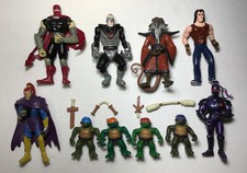2004 TMNT Teenage Mutant Ninja Turtles Action Figure Lot