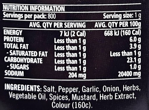 McCormick Grill Mates Authentic American BBQ Spice Montreal Steak Seasoning 800g - Bild 7 von 11