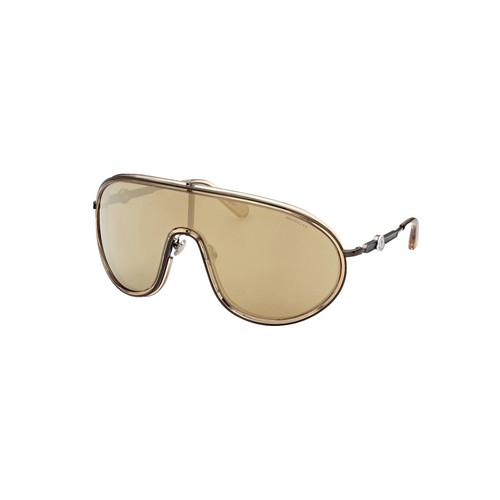 MONCLER ラウントフレムサンクラス ML0261 57G Moncler Vangarde ML0222 57L Beige Wrap Shield Sunglasses