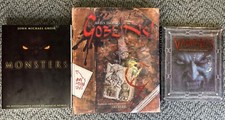 Lot Of 3 Monsters Guide To Magical Beings Brian Froud's Goblins! & Vampires Book