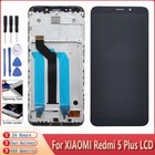 Écran LCD compatible avec Xiaomi Redmi 5 Plus MEG7, MEI7 (Snapdragon 625) (noir 